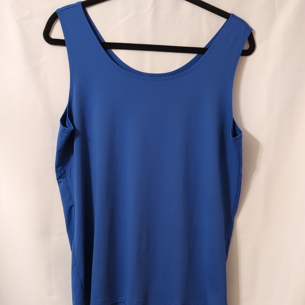 Christopher & Banks Royal Blue Sleeveless Tank